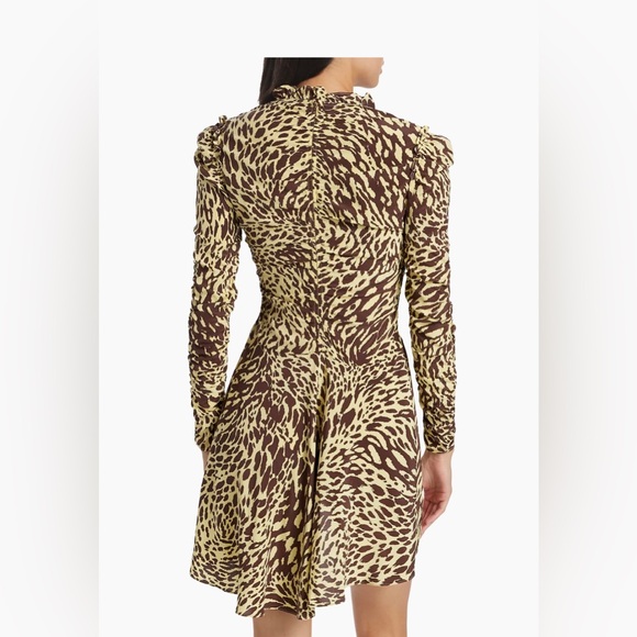 A.L.C Marcie Silk Mini Dress - Picture 6 of 7